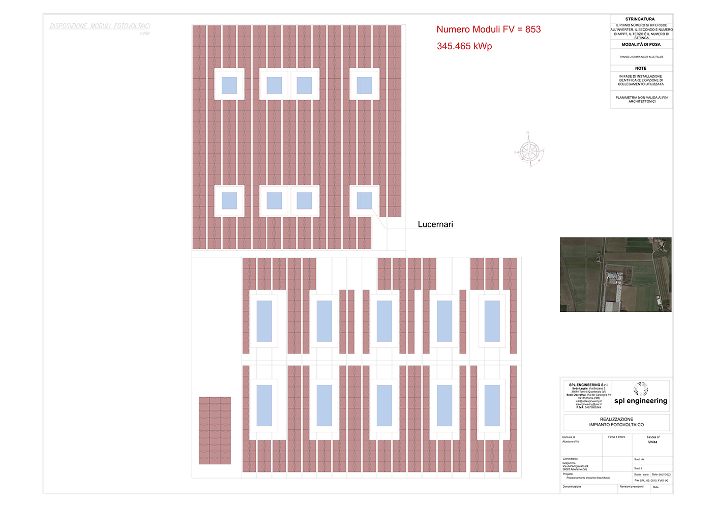 Progetto FV - Isolgomma 345.465 kWp